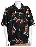 Quiksilver Edition Mens Maru Cove Ginger Flower Print Short Sleeve Button Down Shirt