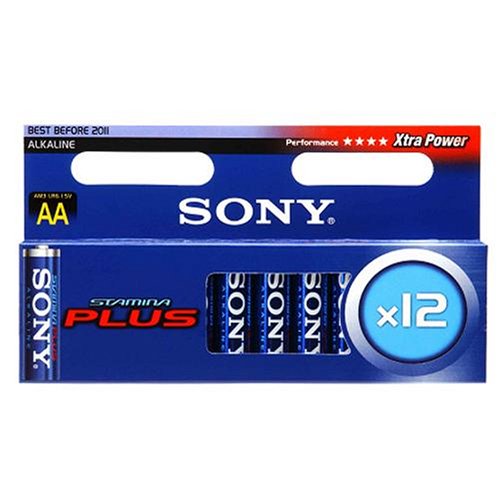 Festplatten: Sony AM 3 M12A 12er Multipack Alkaline Stamina Plus Mignon AA LR6 1,5 V