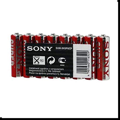 Festplatten: Sony SUM 3 NSP8 8er Schlauch Zink-Kohle Mignon 1,5 V