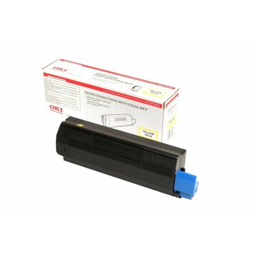 DVD Player: Oki Toner C 5250 Yellow 5k (42127454) f�r C5250, 5450, 5510MFP, 5540MFP