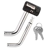 Master Lock Swivel Head Receiver Lock, Chrome #2866DATSC