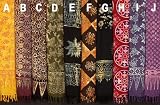 Curious Designs 10" X 66" Large Scarf - 10 Batiks To Choose From!