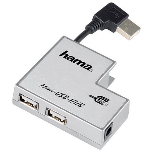 Heimkinosysteme: Hama USB 2.0 Notebook Hub 1:4