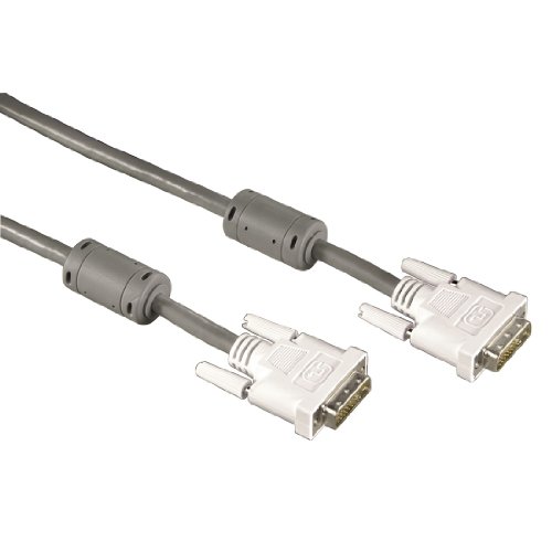 Heimkinosysteme: Hama DVI-Anschlusskabel Single Link, DVI-Stecker - DVI-Stecker, 10 m