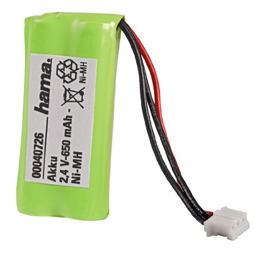 Heimkinosysteme: Hama NiMH-Akku-Pack 2,4 V/650 mAh f�r Philips