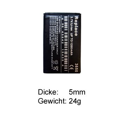 Elektronik und Foto: Akku 3,6V 1000 mAh Li-Ion f�r Nokia N-Gage QD