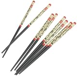 Global D?cor 8-Piece Wooden Chopstick Set, Service for 4