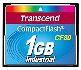 TS1GCF80 1GB CF CARD (45X, TYPE I )