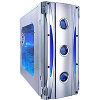 Elektronik und Foto: Apevia X-Cruiser silver PC Geh�use MidiTower 4 x 5.25 Silber