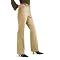 Lee Jeans Women's Plus Belted Plain Front Bootcut Pant
