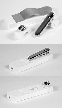 Digitalkameras: DVForge The Clips 3er Set Klips f�r iPod Shuffle