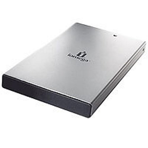 Navigationssysteme: Iomega externe portable Festplatte 100 GB 2.5 Zoll - USB 2.0 silber