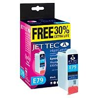 Telekommunikation: Jet Tec Patrone E79 Extra Life Tinte schwarz Stylus Photo 810/830/925/935