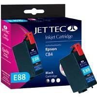Telekommunikation: Jet Tec Patrone E88 Tinte schwarz Stylus C84/C86/CX6400/CX6600