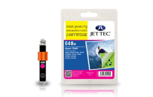 Telekommunikation: Jet Tec Patrone E92M Extra Life Tinte magenta Stylus Photo R200/R300/RX500/RX600