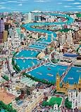 Falcon Puzzle - London Illustrated (1000 pieces)