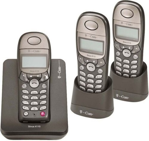 TV Ger&auml;te: T-Sinus 4110 Trio schnurgebundenes Telefon