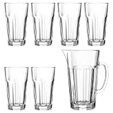 LEONARDO 022499 Rock 1 Krug + 6 Becher Longdrink