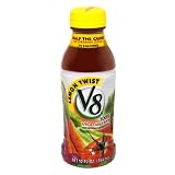 V8 Vegetable Juice, Lemon Twist, Case of 12 46-Ounce Bottles