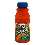 V8 Splash Juice Beverage, Mango Peach, Case of 12 16-Ounce Bottles