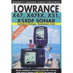 Lowrance X47, X47EX, X51, X58DF Sonar