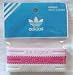 Adidas Wrist Stripes Stylized Baller Bands Light Pink / Dark Pink / White