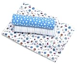 Koala Baby 4 Pack Receiving Blanket - Blue Sport