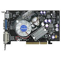 Elektronik und Foto: Aopen Aeolus 6200-DV128 Retail Grafikkarte AGP 128MB GeForce 6200 DDR TV-Out DVI