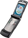 Motorola RAZR V3 Black Phone (Cingular)