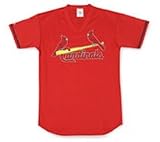 St Louis Cardinals Youth V Neck Blank Jersey by Majestic
