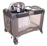 Combi Travel Solutions Play Yard Natural Gingham
