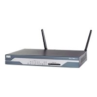 Camcorder: Cisco Systems Cisco 1801 ADSL �ber POTS Router IAS Fast 8 x RJ45 Switch + 1 x ADSL �ber POTS + 1 x ISDN + 1 x aux + AP