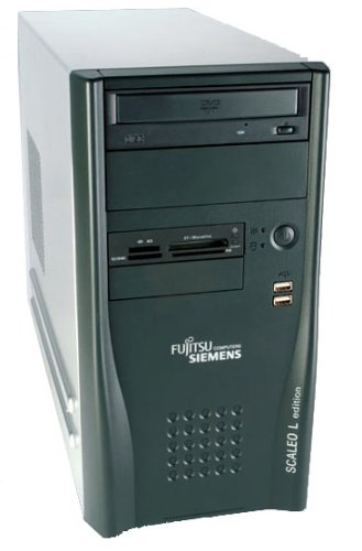 Festnetztelefone: Fujitsu Siemens Scaleo L Desktop-PC (AMD Sempron 3000+, 512MB RAM, 160GB HDD, DVD+-RW DL, XP Home)