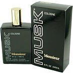 MONSIEUR MUSK by Dana for Men COLOGNE 8 OZ
