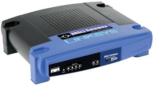 Lautsprecher: Linksys AG241-DE ANNEX B ADSL2 GATEWAY (Kabelgebundenes ADSL2 GATEWAY + 4-PORT SWITCH ANNEX B DE VERSION)