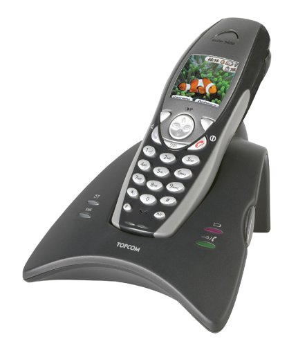 TV Geraete: Topcom Butler 5400 DECT-GAP-CLIP, Schnurloses Telefon mit Farbdisplay