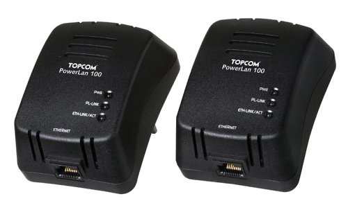 TV Geraete: Topcom Power Lan 100 Ethernet-Kit