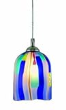 Low Voltage Mouth Blown Venetian Glass Halogen Pendant Light