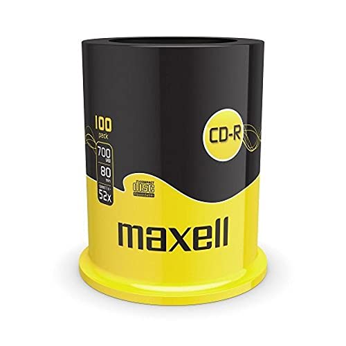 MP3 Player: Maxell CD-R Rohlinge 80Min 700MB 52x 100er Spindel