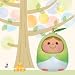 うなずきん フルーツVer Green apple