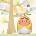 うなずきん フルーツVer Pear