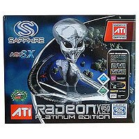 Festplatten: Sapphire Radeon X850 XT Platinum Grafikkarte 256MB GDDR3 Ram, AGP 8X, DVI, TV-Out, VIVO (Full Retail)