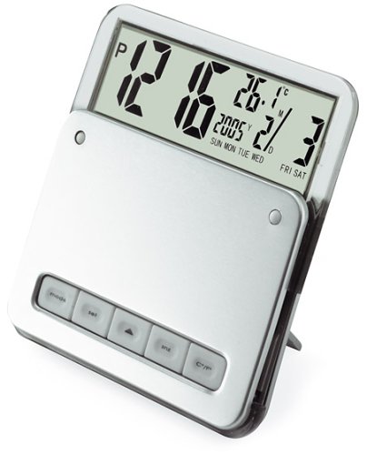 Elektronik und Foto: Addex AR 240 Reisewecker weiss/silber