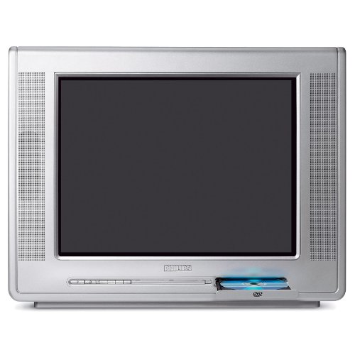 Projektoren: Philips 21 PT 6820 21-Zoll/ 55 cm 4:3 Stereo-Fernseher mit integrierten DVD Player silber