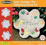 Kids Garden Tile Stepping Stone Kit