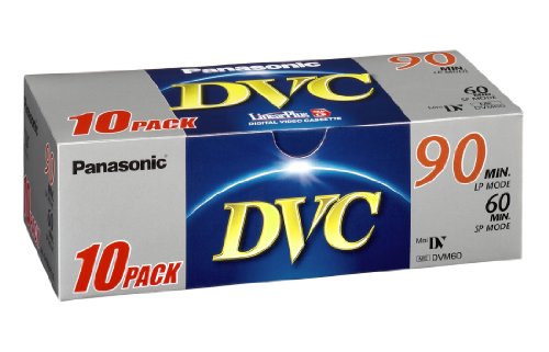 Projektoren: Panasonic AY-DVM 60 FE 10 mini DV-Videokassette (60min) 10er Pack