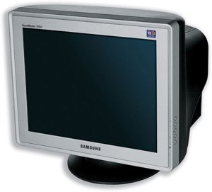 Festplatten: Samsung Samtron  78E BLACK 17 Zoll CRT Monitor