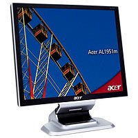 Acer AL1951as 19 Zoll TFT Monitor DVI, 8MS Reaktionszeit, Kontrast 700:1