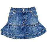 denim skort