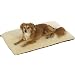 Heated Dog Bed : Heated Orthopedic Dog Bed Burgundy 36